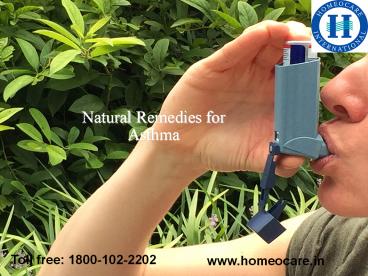 Chronic Asthma Disease Treatment Using Homeopathy