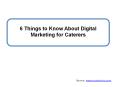 6 Things to Know About Digital Marketing for Caterers PowerPoint PPT Presentation