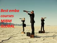 Best emba courses