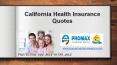 California health insurance quotes PowerPoint PPT Presentation