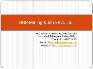 Mineral Exploration Companies in Uttar Pradesh | Madhya Pradesh |Gujarat | India