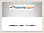 Nutritionist Queens - Eating Better Means Feeling Better