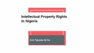 intellectual property rights in Nigeria