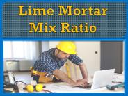 Lime Mortar Mix Ratio