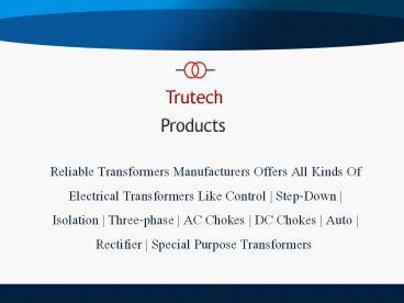 Isolation Transformer Manufacturers (9)