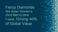 Fancy Diamonds Are Asian Women’s (And Men’s) Best Friend, Driving 40% of Global Value PowerPoint PPT Presentation