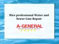 Hire professional Water | Sewer Line Repair |A-General Water | Sewer Cleaning Service NJ PowerPoint PPT Presentation