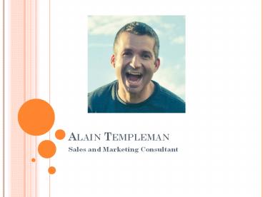Alain Templeman - Sales and Marketing Consultant