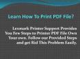 Learn How To Print PDF File With Lexmark Support Number +64-48879115 PowerPoint PPT Presentation
