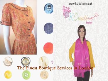 Make a Pick on the Couture Design Collection in the Uk