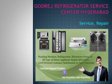 Godrej Refrigerator Service Center Hyderabad