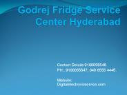Godrej Fridge Service Center Hyderabad