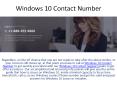 Windows 10 Contact Number PowerPoint PPT Presentation