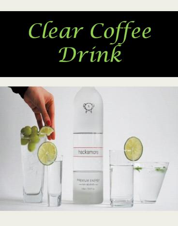 Clear Coffee Drink