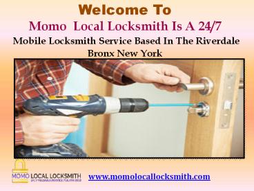 Locksmith Service in Scarsdale