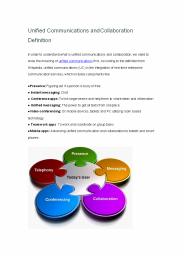 What Is Unified Communications and Collaboration?