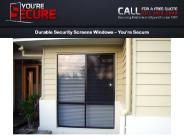 Durable Security Screens Windows – You're Secure