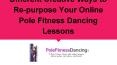 Different Creative Ways to Re-Purpose Your Online Fitness Dancing Lessons PowerPoint PPT Presentation