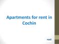 Apartments for rent in Cochin | 3 BHK apartments in Kakkanad - Noel Projects PowerPoint PPT Presentation