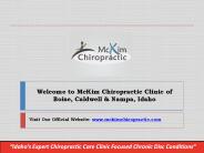 Find Reliable Chiropractic Treatment | Mckim Chiropractic Clinic