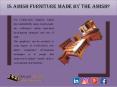 Is Amish Furniture made by the Amish? PowerPoint PPT Presentation