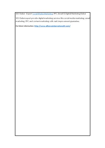 Social Media Marketing