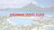 Andaman Travel Guide