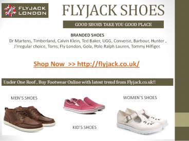 BUY FOOTWEAR ONLINE