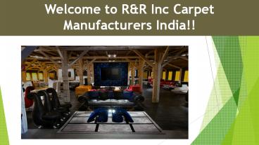 Handmade Tufted Rug Manufacturer