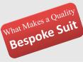 What Makes a Quality Bespoke Suit PowerPoint PPT Presentation