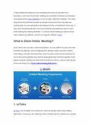 5 Zoom Online Meeting Alternatives