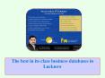 The best in its class business databases in Lucknow PowerPoint PPT Presentation