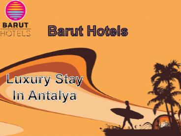 Antalya 5 Star Hotel - Hotels in Antalya