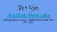 Register Free And Apply Online Abu Dhabi Hotel Jobs Vacancy PowerPoint PPT Presentation