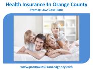 health insurance in Orange County CA