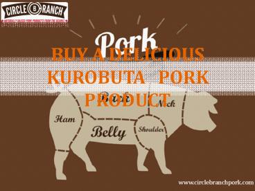 Pork Delicious Products