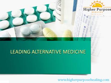 Leading Alternative Medicine in Chicago & Phoenix