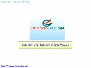 OrlandoDesi – Orlando Indian Movies