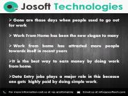 Work from Home Data Entry Projects