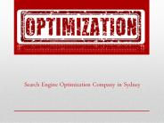 Search Engine Optimization Company in Sydney