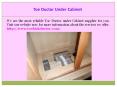Under Cabinet Ducting PowerPoint PPT Presentation