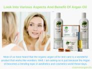 Aspects And Benefit Of Argan Oil