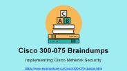 300-075 Dumps With 100% Passing Guarantee