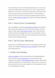 Best 5 Zoom Alternatives