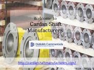 Cardan Shaft MAnufacturers (1)