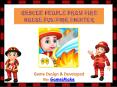 Rescue People From Fire House Fun Fire Fighter PowerPoint PPT Presentation