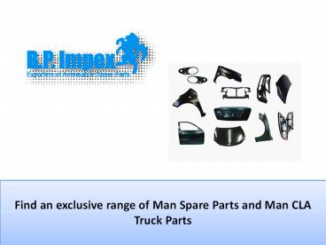 Largest collection Man Spare Parts