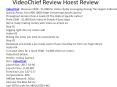 VideoChief Review Hoest Review PowerPoint PPT Presentation
