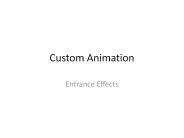 Flash Custom Animation