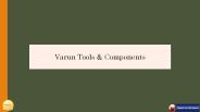 Varun Tools and Components Pune